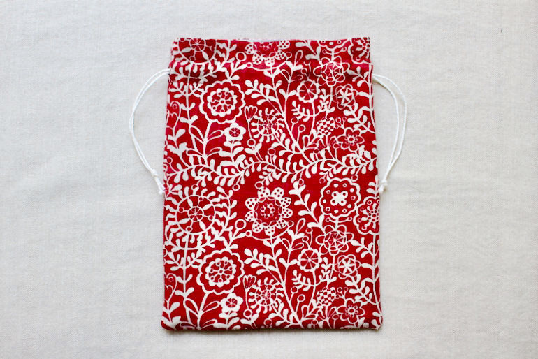 チェコへの憧れ<br />巾着セットレッド